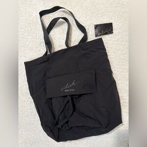 🖤 Billie Eilish “Eilish” Recycled Tote Bag | Black Nylon Pull Top | NWT